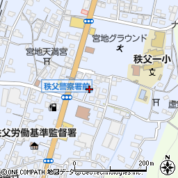 埼玉県秩父市上宮地町28周辺の地図