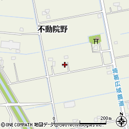 埼玉県春日部市不動院野605周辺の地図