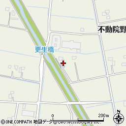 埼玉県春日部市不動院野573周辺の地図