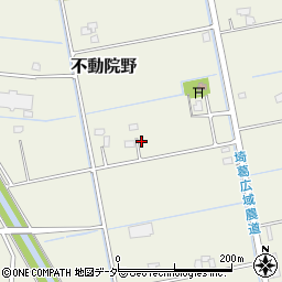 埼玉県春日部市不動院野607周辺の地図