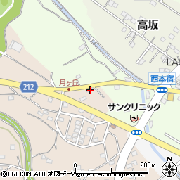 埼玉県東松山市岩殿49周辺の地図
