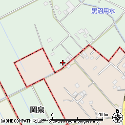 埼玉県白岡市岡泉812-3周辺の地図