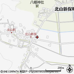 福井県福井市北山町13-2周辺の地図