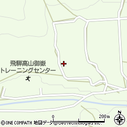 岐阜県高山市高根町日和田1290-4周辺の地図