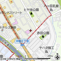 沖田工業株式会社周辺の地図