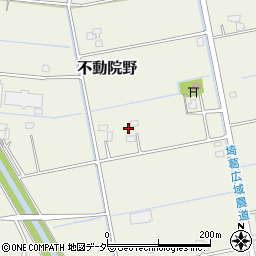 埼玉県春日部市不動院野604周辺の地図