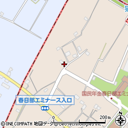 埼玉県春日部市内牧3628周辺の地図
