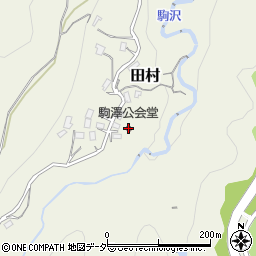 駒澤公会堂周辺の地図