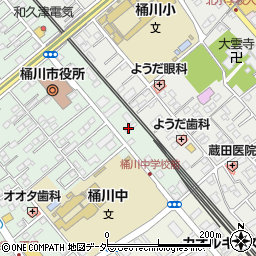 日本共産党桶川市委員会周辺の地図