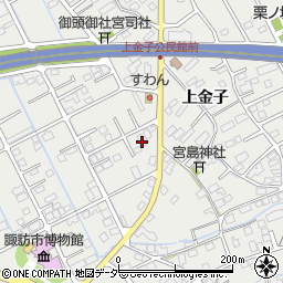 長野県諏訪市中洲683周辺の地図