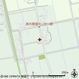 茨城県つくばみらい市真木51周辺の地図