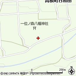岐阜県高山市高根町日和田846周辺の地図