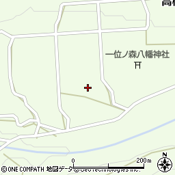 岐阜県高山市高根町日和田848周辺の地図
