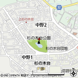 福井県福井市中野周辺の地図