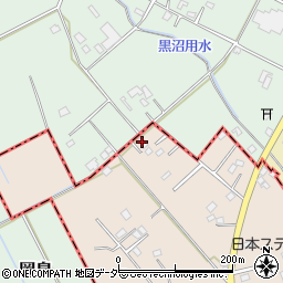 埼玉県さいたま市岩槻区鹿室524周辺の地図