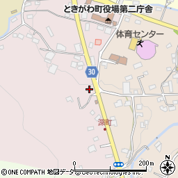 埼玉県比企郡ときがわ町桃木165周辺の地図