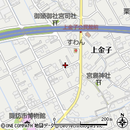 長野県諏訪市中洲676周辺の地図