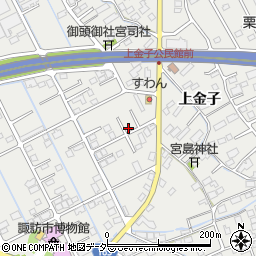 長野県諏訪市中洲676周辺の地図