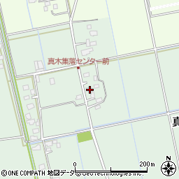 茨城県つくばみらい市真木342周辺の地図