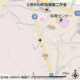 埼玉県比企郡ときがわ町桃木165-1周辺の地図