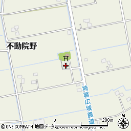 埼玉県春日部市不動院野618周辺の地図