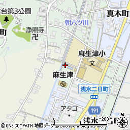 福井県福井市浅水二日町129-2周辺の地図