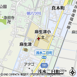 福井県福井市浅水二日町28周辺の地図
