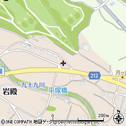 埼玉県東松山市岩殿741周辺の地図