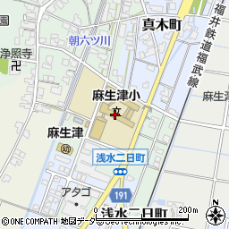福井県福井市浅水二日町28-5周辺の地図