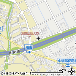 長野県諏訪市中洲282周辺の地図
