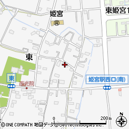 埼玉県南埼玉郡宮代町東427周辺の地図