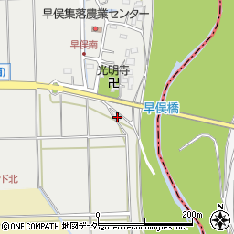 埼玉県東松山市早俣271周辺の地図