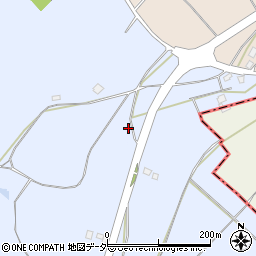 茨城県行方市富田813周辺の地図