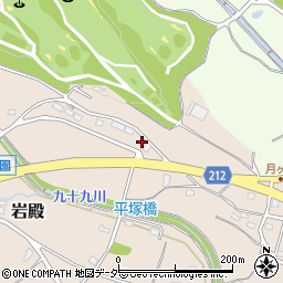 埼玉県東松山市岩殿739周辺の地図