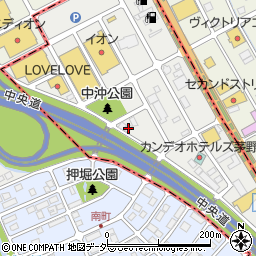 長野県茅野市中沖3周辺の地図