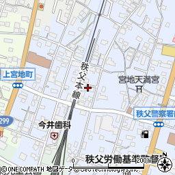 埼玉県秩父市上宮地町12周辺の地図