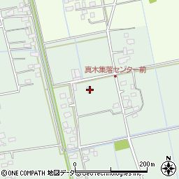 茨城県つくばみらい市真木682-2周辺の地図