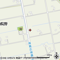 埼玉県春日部市不動院野365周辺の地図