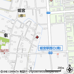 埼玉県南埼玉郡宮代町東439周辺の地図