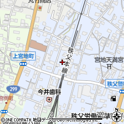埼玉県秩父市上宮地町7周辺の地図