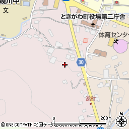 埼玉県比企郡ときがわ町桃木157-1周辺の地図