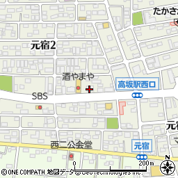 高坂中央ビル周辺の地図