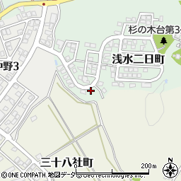 福井県福井市浅水二日町1110周辺の地図