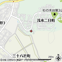 福井県福井市浅水二日町1110-1周辺の地図