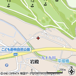 埼玉県東松山市岩殿709周辺の地図