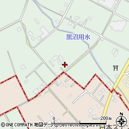 埼玉県白岡市岡泉822周辺の地図