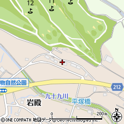 埼玉県東松山市岩殿736周辺の地図