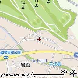 埼玉県東松山市岩殿708周辺の地図