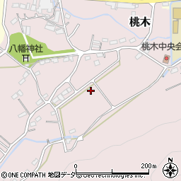 〒355-0361 埼玉県比企郡ときがわ町桃木の地図