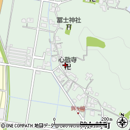 心敬寺周辺の地図